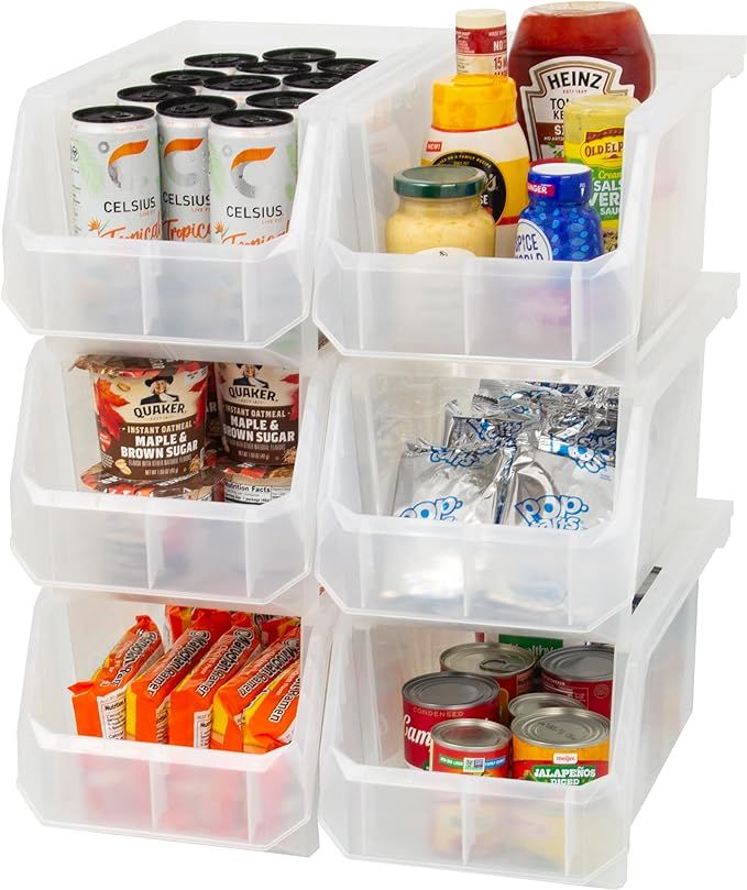 ReadySpace Large Plastic Containers for Organizing and Storage Bins for Closet, Kitchen, Office, ... | Amazon (US)