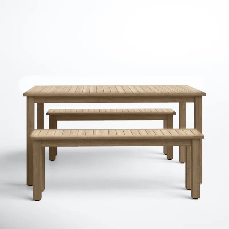 Bowery Rectangular 6 - Person Outdoor Dining Set | Wayfair North America