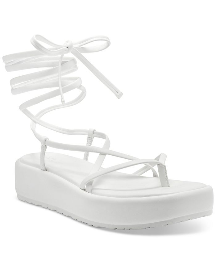Women's Rexile Lace-Up Flat Sandals, Created for Macy's | Macys (US)