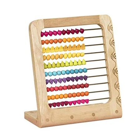B. toys by Battat B. toys - Two-ty Fruity! Wooden Abacus Toy - Classic Wooden Math Game Toy for Earl | Walmart (US)