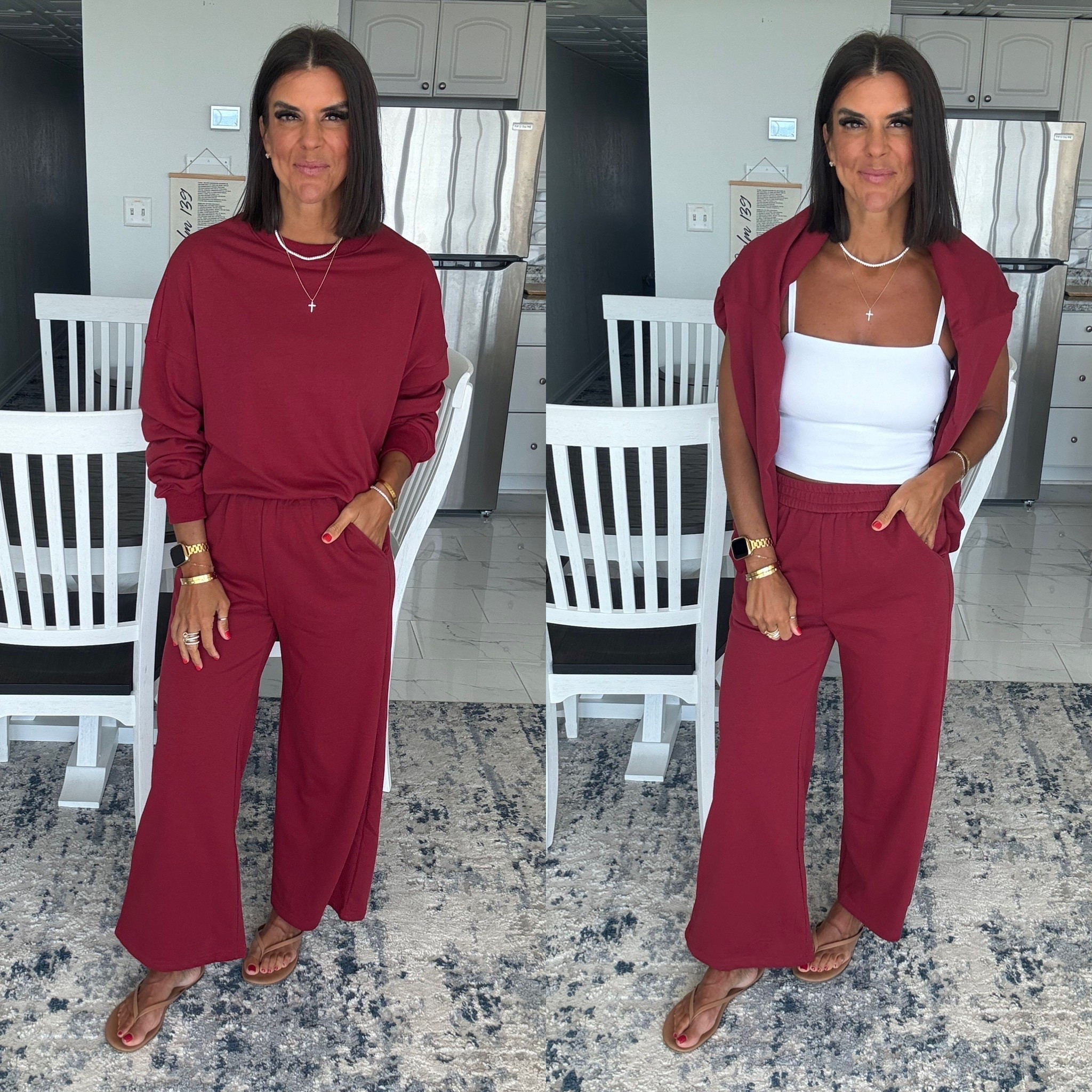 Size small in set and tank 

#LTKFindsUnder100 #LTKSeasonal