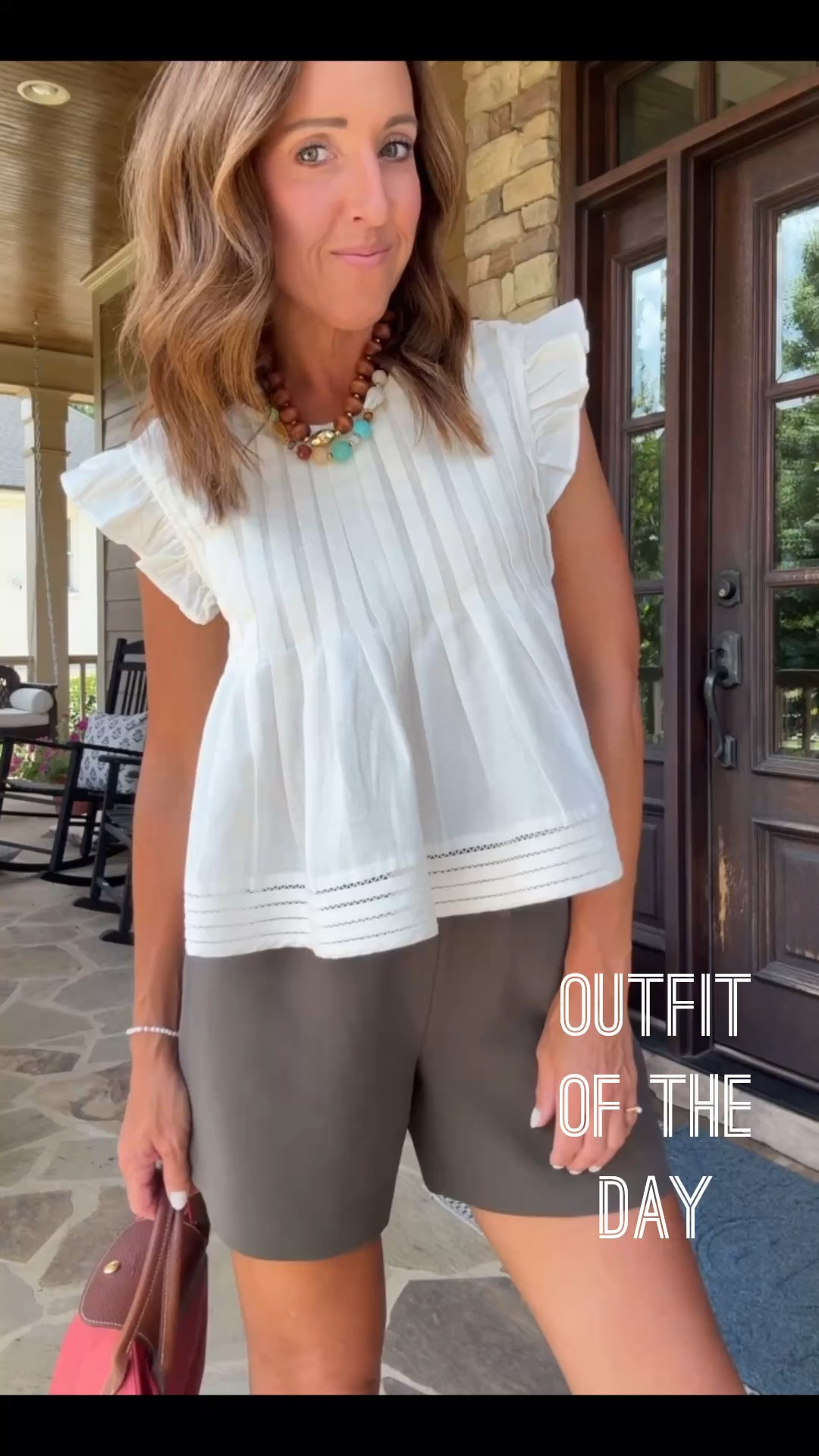 Today’s outfit is breezy for the Summer heat. Outfit of the day. 
Tank XS. Shorts XS.

#LTKootd #LTKSeasonal #LTKOver40