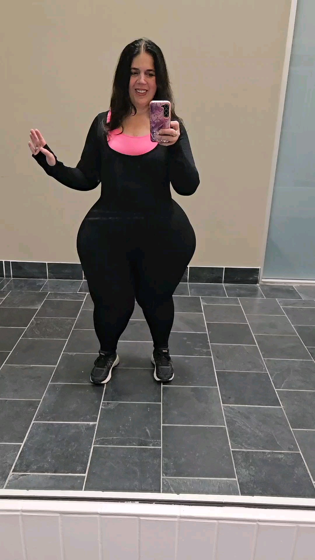 Love this Viral Ribbed Shapewear Black Jumpsuit paired with this Pink Tank Top. Plus Size Fitness 

#LTKActive #LTKMidsize #LTKPlusSize