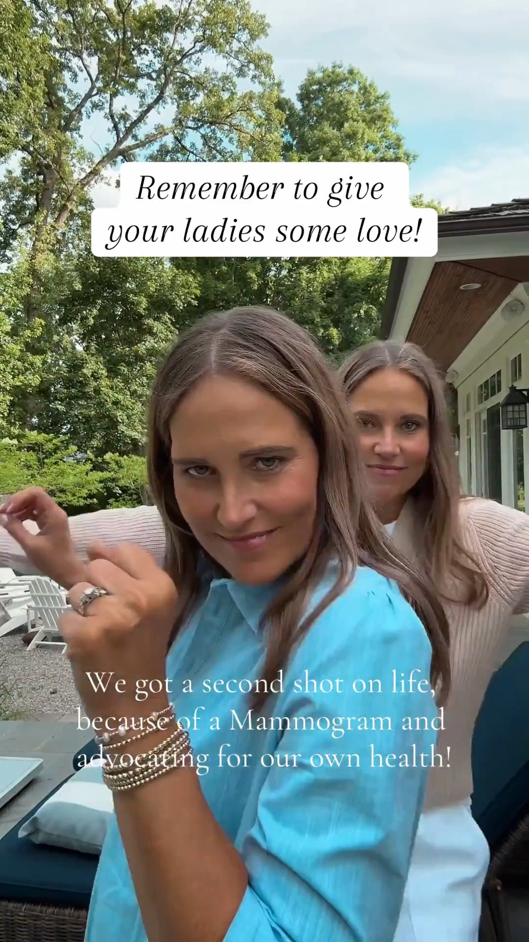 A mammogram saved our life and our mission is to save others too! s

#LTKOver40 #LTKMidsize