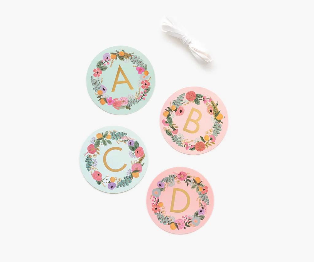 Letter Garland - Garden Party | Rifle Paper Co.