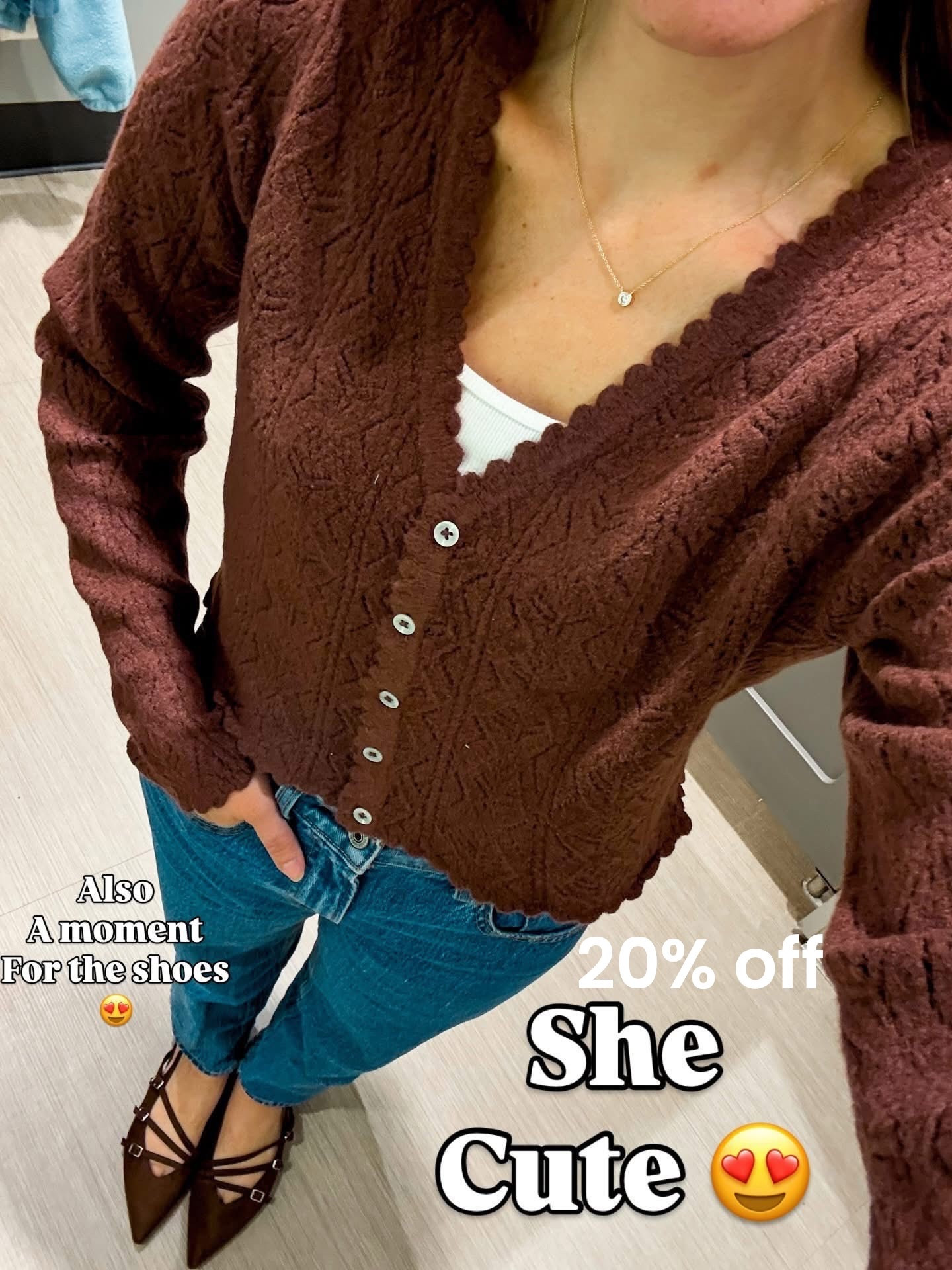 20% off this cute scallop cardigan 

#LTKSaleAlert #LTKFindsUnder100 #LTKFindsUnder50