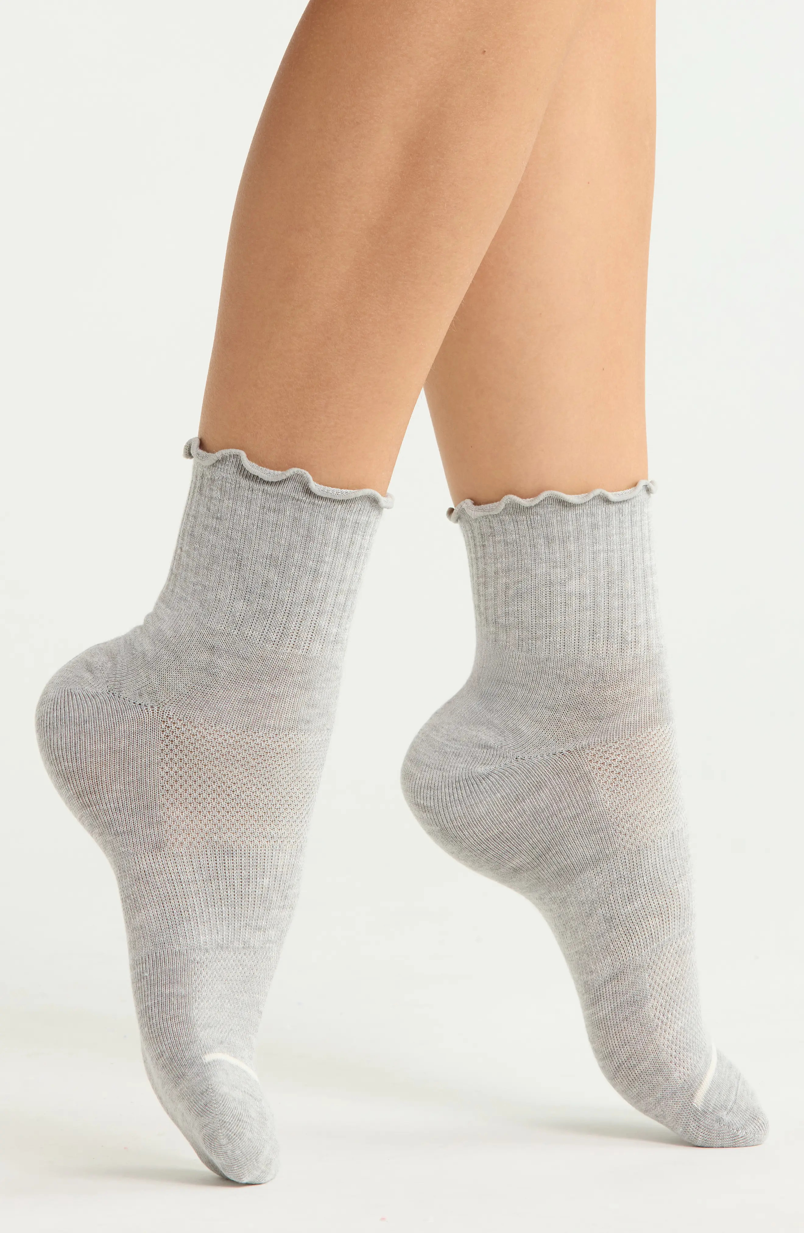 Athleisure Lettuce Edge Assorted 3-Pack Ankle Socks (Women) | Nordstrom | Nordstrom