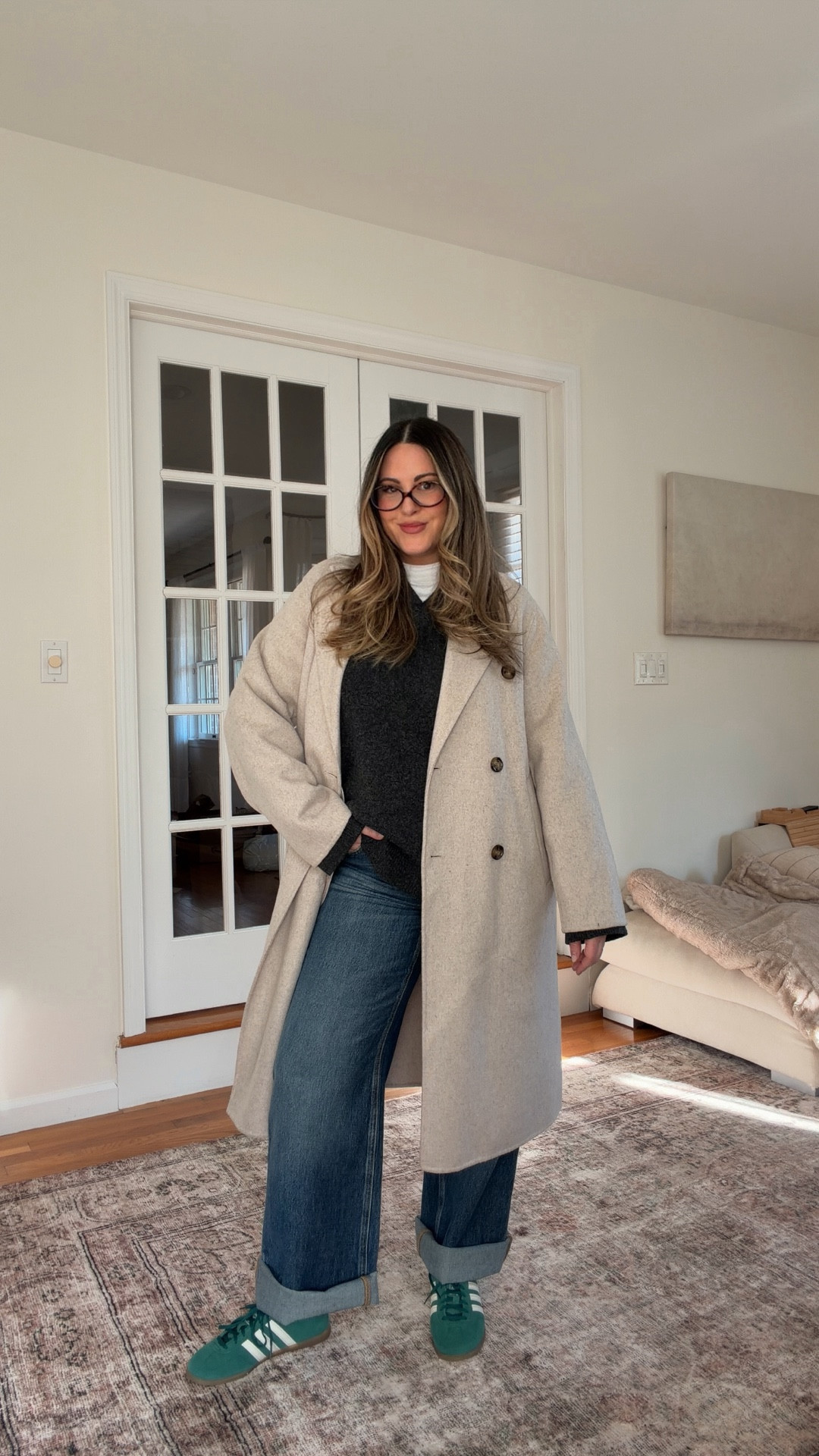 Dead of Winter outfit math. Sized up 1 to 30R in jeans, M sweater, sized down to S in coat! DANIELLE20 earrings code!

Winter outfits, winter outfit, casual winter outfit, oversized sweater, vneck sweater, winter coat outfit, cold weather outfits 

#LTKootd #LTKdayinmylife