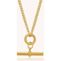 Realta T Bar Necklace in Gold | Size: 45 cm | Debenhams UK