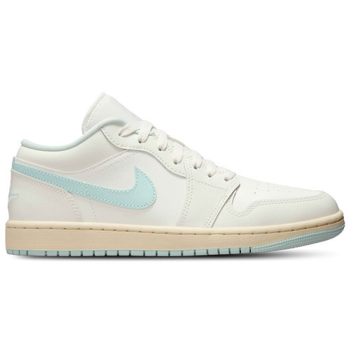 Jordan Womens Jordan AJ 1 Low - Womens Basketball Shoes Igloo/Sail Size 7.5 | Champs Sports