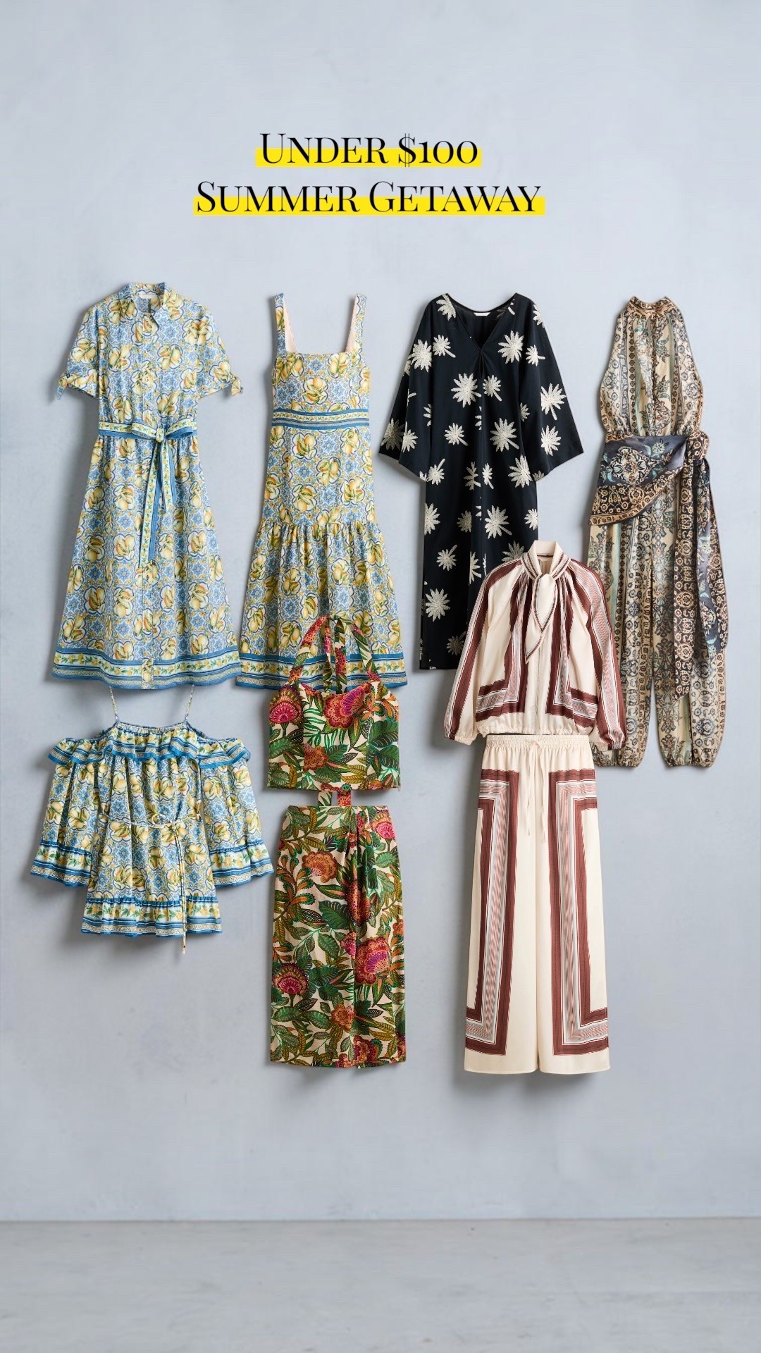 Under $100 Summer getaway. I really like them all, which one is your favorite?

#LTKTravel