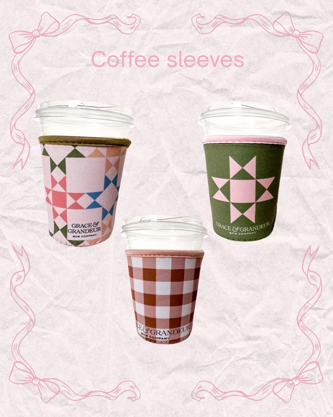 I use my coffee cozies alll the time. It would be a cute little addition to a Valentine’s Day present 

#LTKHome #LTKmomlife #LTKValentine