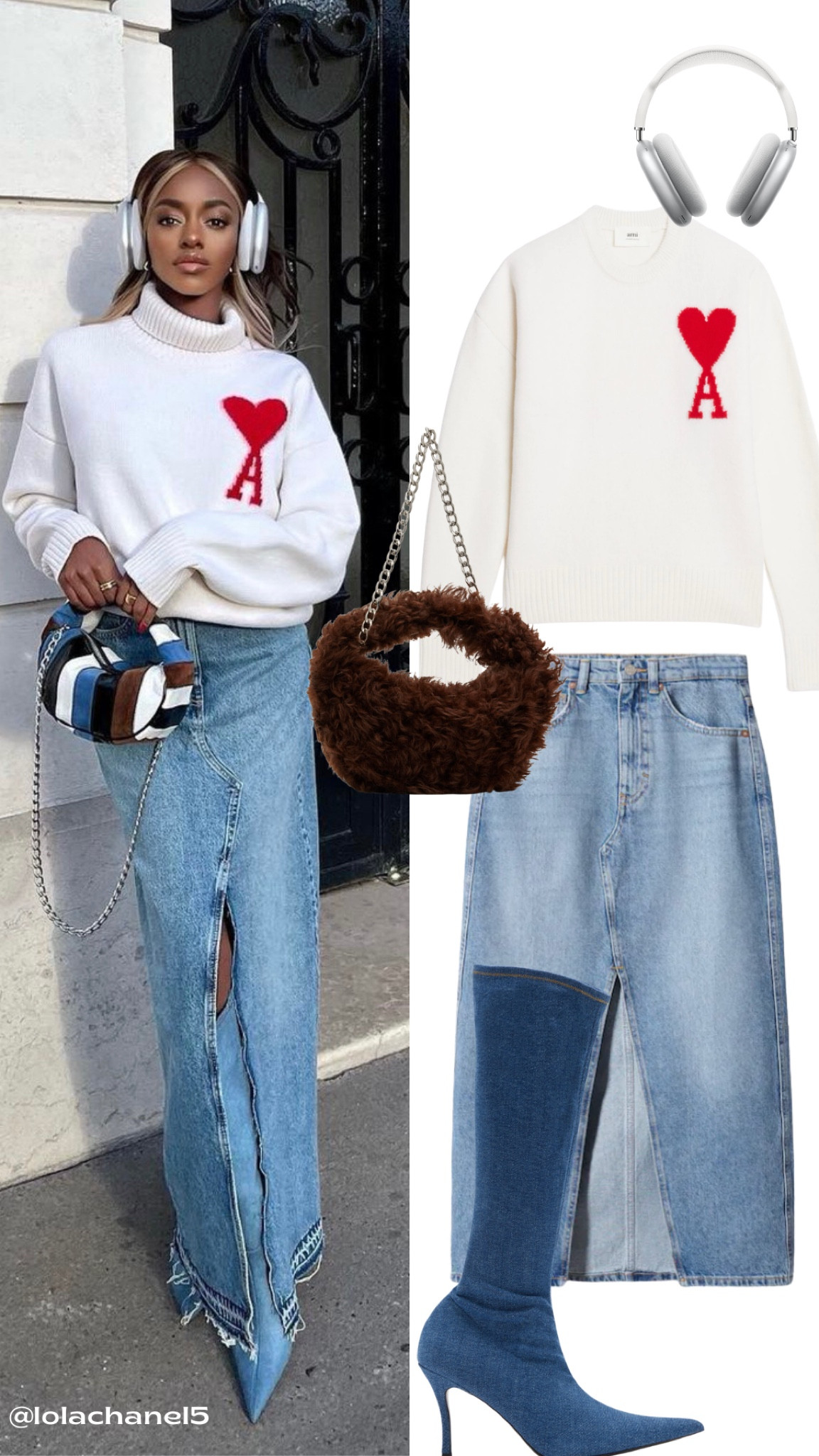 Long denim skirt styling inspo

#LTKunder100 #LTKfit #LTKFind