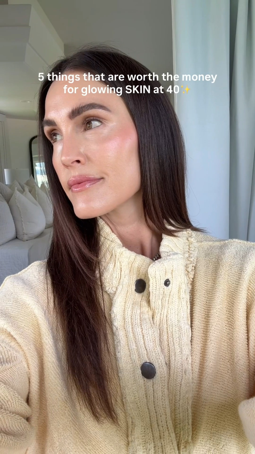 5 things that are worth the money for glowing SKIN at 40 ✨ I started taking care of my skin in my 30s so it would look good in my 40s. These are the five things that have been worth it👇🏻

1️⃣ Microneedling – I do it 2-3 times a year professionally and just got an at-home pen to try between sessions. This helps with overall texture and produces collagen! 
2️⃣ Mineral SPF serum – My daily must-have. Lightweight, no white cast, feels good under makeup. Prevention is key!
3️⃣ CO2 CoolPeel Laser – It was a game changer for texture and glow with a small amount of downtime (4 days). It also builds collagen over time. Loving my results!
4️⃣ Non-toxic Under Eye Patches – I wear them every single morning when I get up. Instantly depuffs, hydrates, and brightens. Clean formula I feel good using!
5️⃣ Dermaplaning – I do this once a month. It gets rid of dead skin and peach fuzz so everything absorbs better. Skin feels smooth and you get an instant glow!

These have been my skin confidence boosters🙌🏻 Started in my 30s, loving the results now in my 40s✨

✨Comment “SKIN” and I’ll send the details to your DMs✨

#SkincareOver40 #GlowySkin #CleanBeauty

#LTKselfcare #LTKBeauty #LTKOver40