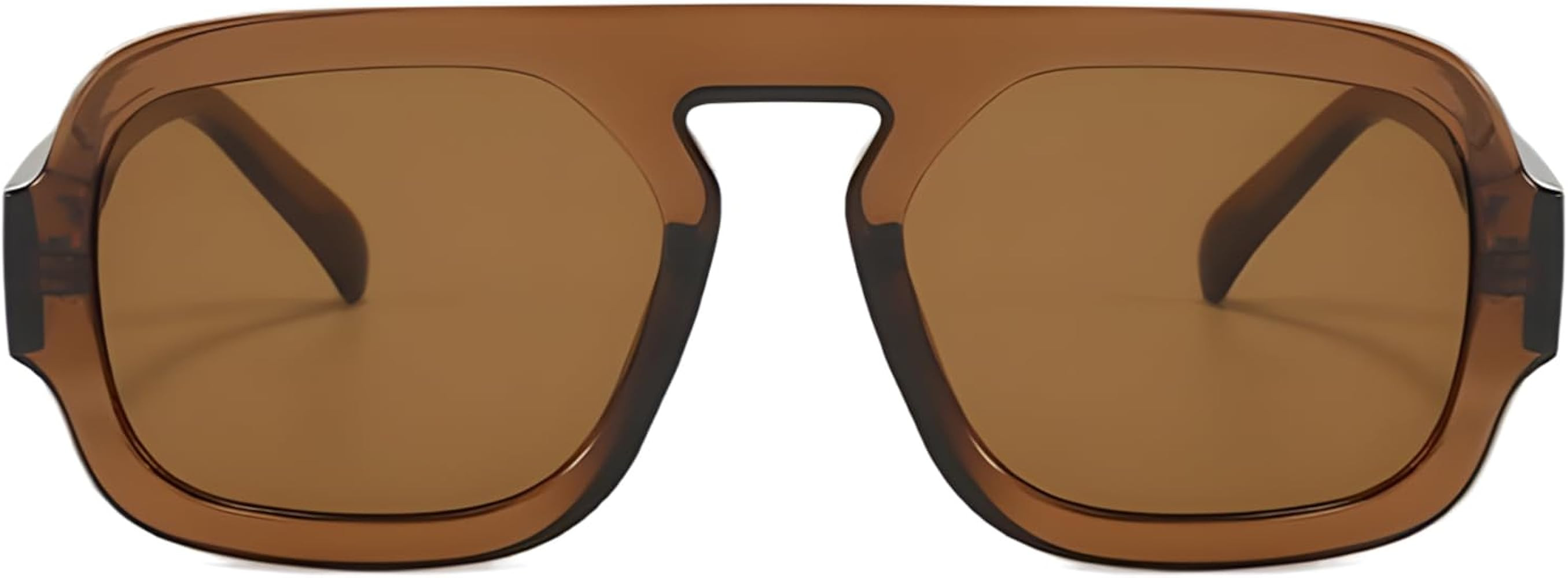 ADE WU Trendy Square Sunglasses for Women Men,Vintage Square Aviator Sunglasses Fashion 70s Inspi... | Amazon (US)