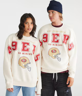 San Francisco 49ers Crew Sweatshirt | Aeropostale