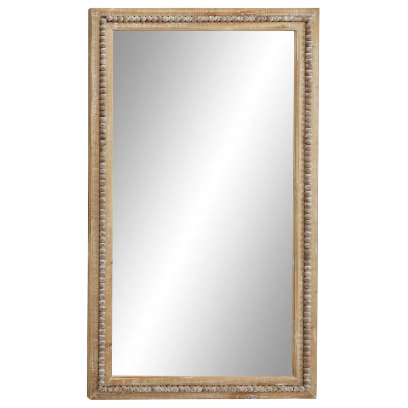Elle Wood Wall Mirror | Wayfair North America