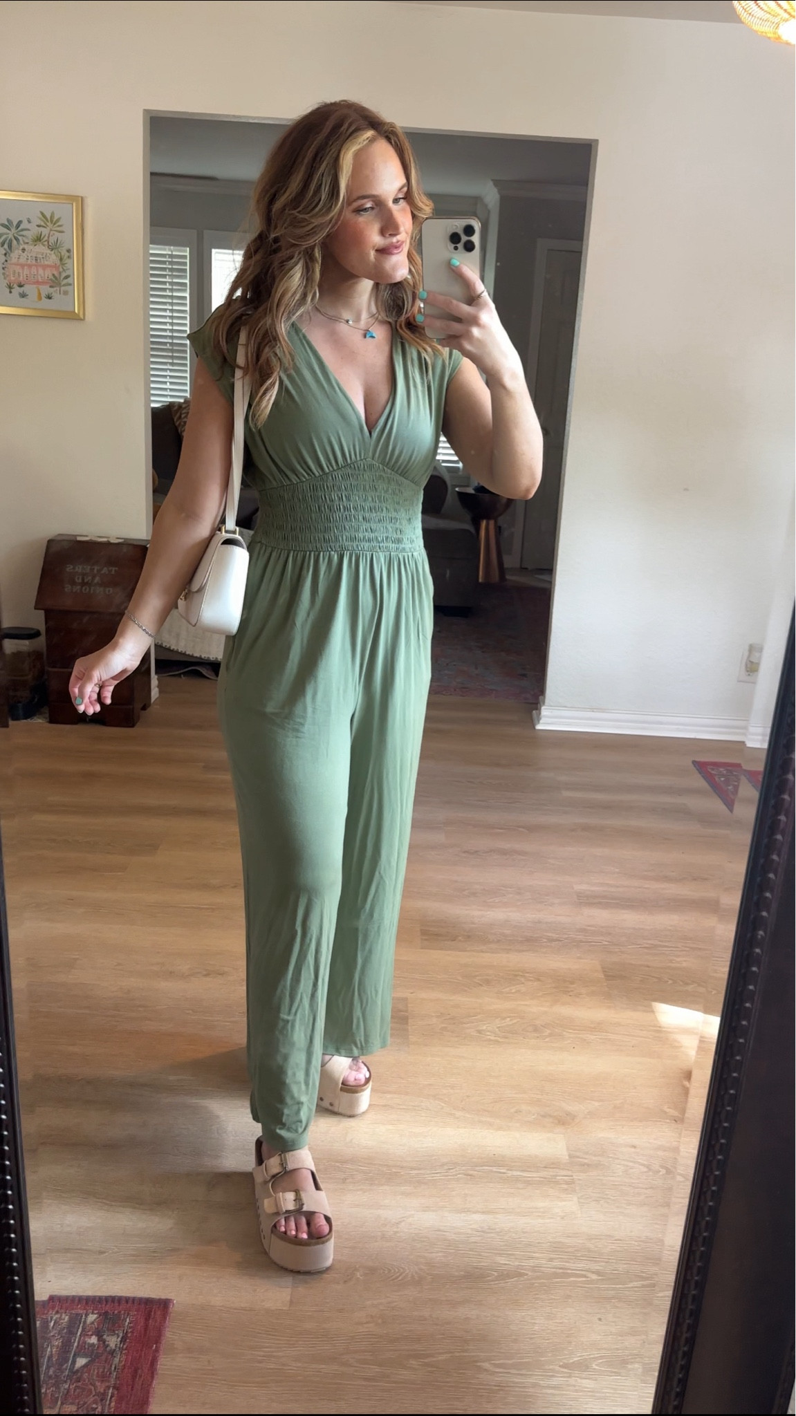 Wearing a small in the jumpsuit! It’s very stretchy and light weight but amazing quality! 

#LTKbump #LTKshoecrush #LTKfindsunder50