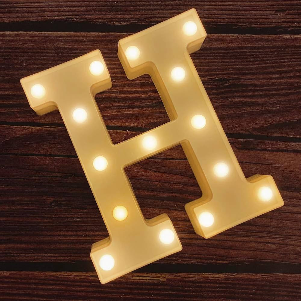 MUMUXI Marquee Light Up Letters | Large Light Up Numbers | Battery Powered and Bright with Every ... | Amazon (US)