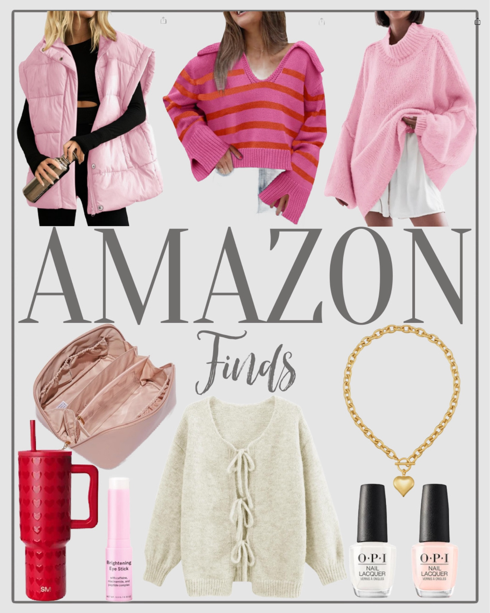 Amazon finds!

Amazon fashion/ Valentine’s Day / Swimsuit / summer outfit / Nordstrom sale / country concert outfit / sandals / spring outfits / spring dress / vacation outfits / travel outfit / jeans / sneakers / sweater dress / white dress / jean shorts / spring outfit/ spring break / swimsuit / wedding guest dresses/ travel outfit / workout clothes / dress / date night outfit

#LTKSeasonal #LTKGiftGuide #LTKFindsUnder50