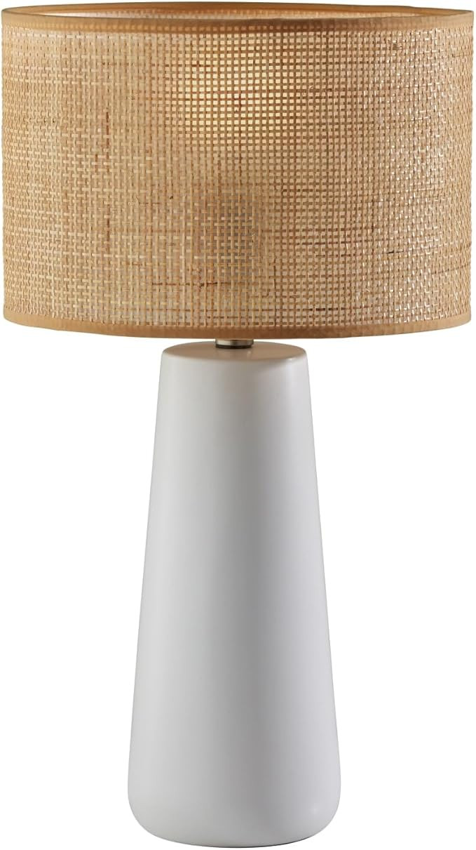 Adesso Sheffield Table Lamp White | Amazon (US)