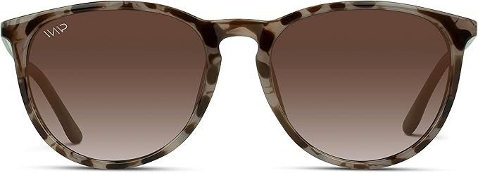 WearMe Pro Women's Round Sunglasses with Polarized UV Protection, Trendy Retro Designer Style | Amazon (US)