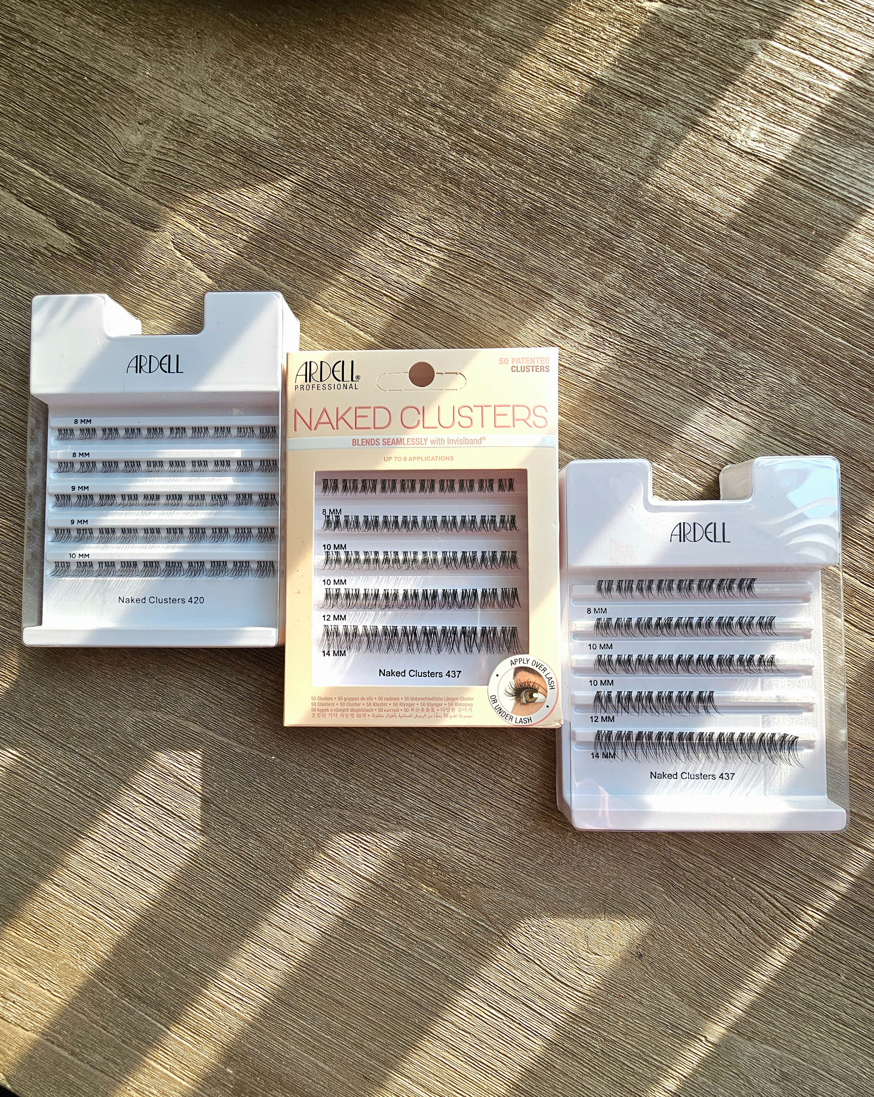 ✨ What are my personal favorite cluster lashes AND what's in my pro makeup kit for my clients? ✨

If you love the look of lashes but want more control than you get with a traditional false lash strip, lash clusters are one of my favorite options.

My go-to lash styles are Ardell Naked Clusters paired with DUO White Lash Glue. I keep all lengths in my kit because they let me customize the look based on the person, eye shape, and desired level of drama.

🤍 Why I love clusters:

• You can customize the length and volume
• Create anything from soft + natural to fuller, more voluminous lashes
• Place them exactly where you want them for a more personalized look - over or under your lashes
• They photograph beautifully without necessarily looking overly “lashy”
• They are easier to put on when applying them to myself

One of my favorite things about doing makeup is that there isn't a one-size-fits-all approach. With clusters, I can build the lash exactly where it’s needed, rather than making one strip lash work for every eye.

And yes, my clients love them too. They've been in high demand this year vs. strip lashes. 

 #LTKgrwm #LTKBeauty #LTKWedding
