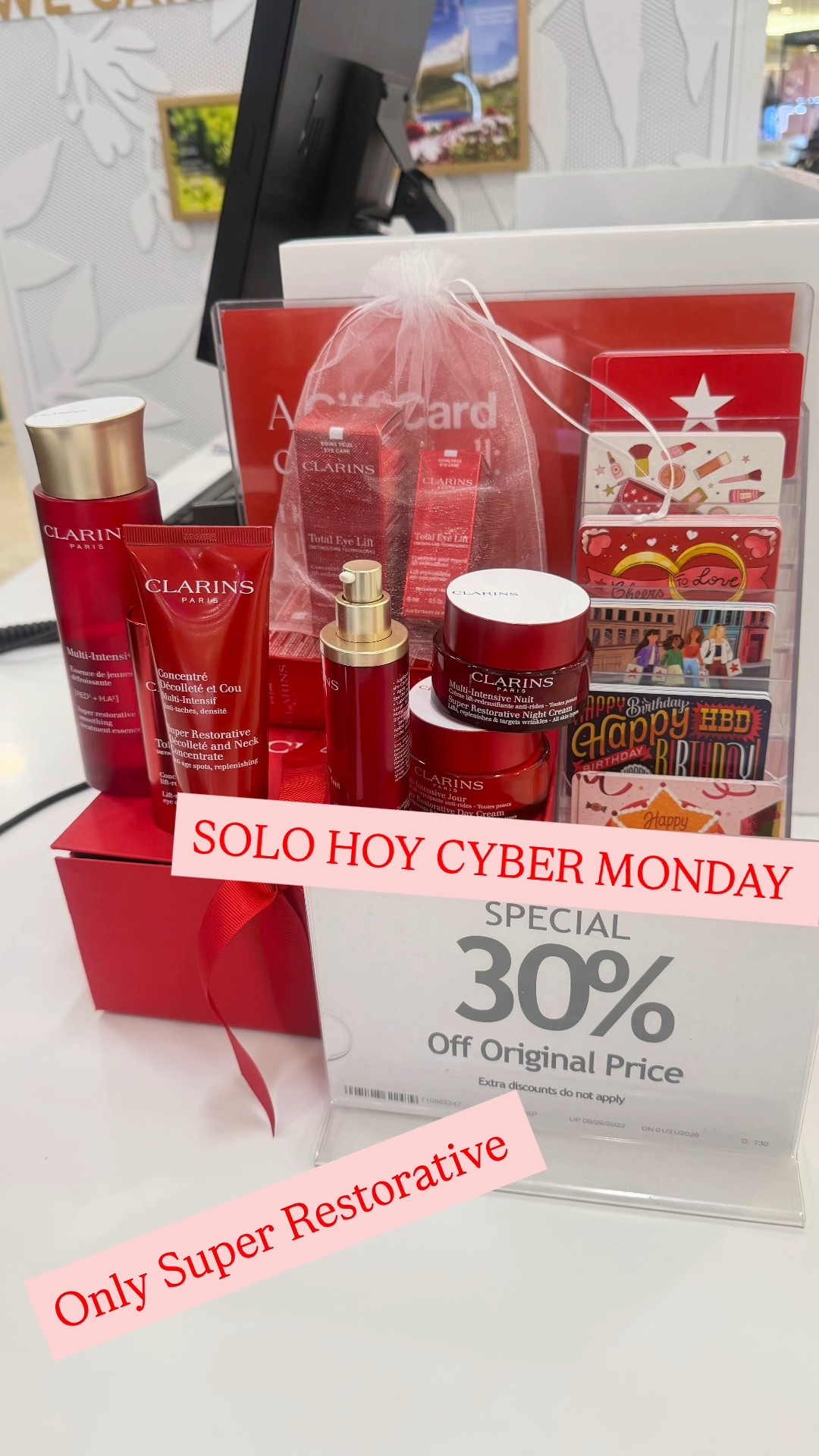 Cyber Monday Amazing Deal Super Restorative 30% off   Just today.

Antes que se acabe diciembre hoy tienes la oportunidad de comprar tu tratamiento de la Restorative con sólo un 30% off ♥️♥️

#LTKCyberWeek