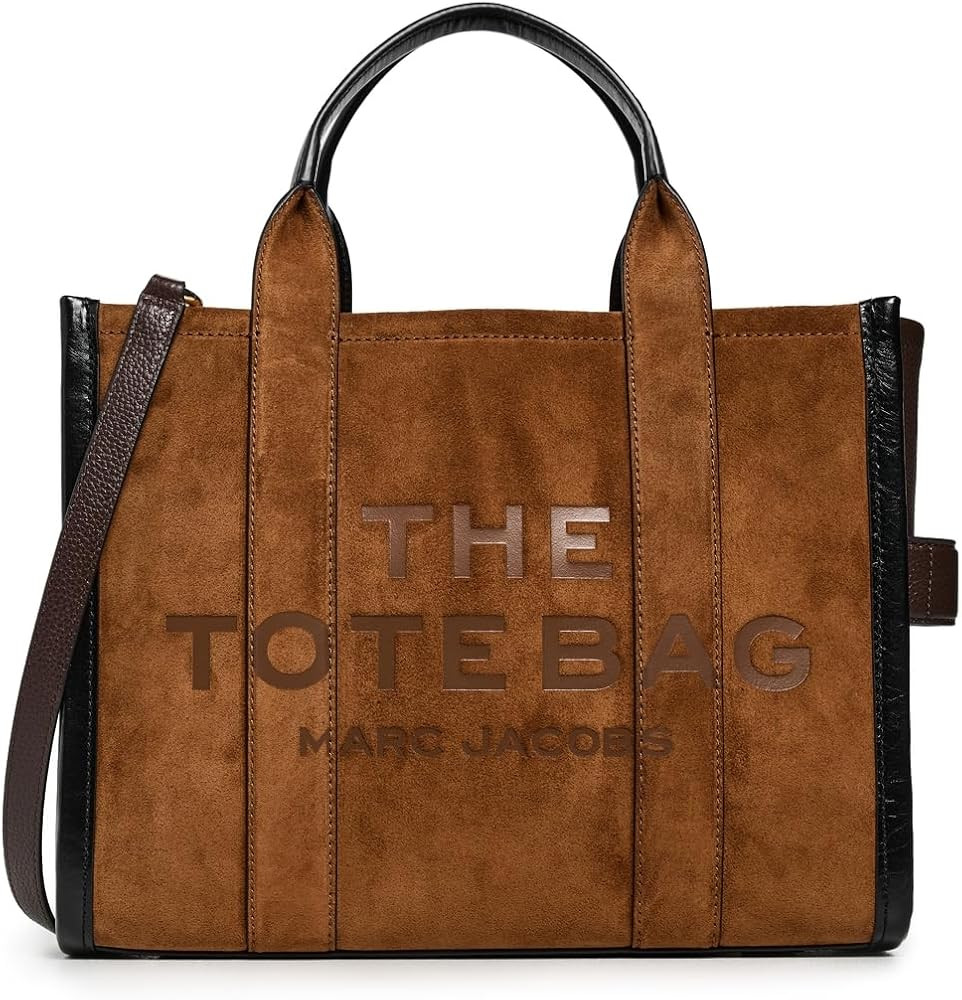 Marc Jacobs Bolso tote mediano The Suede para mujer | Amazon (US)