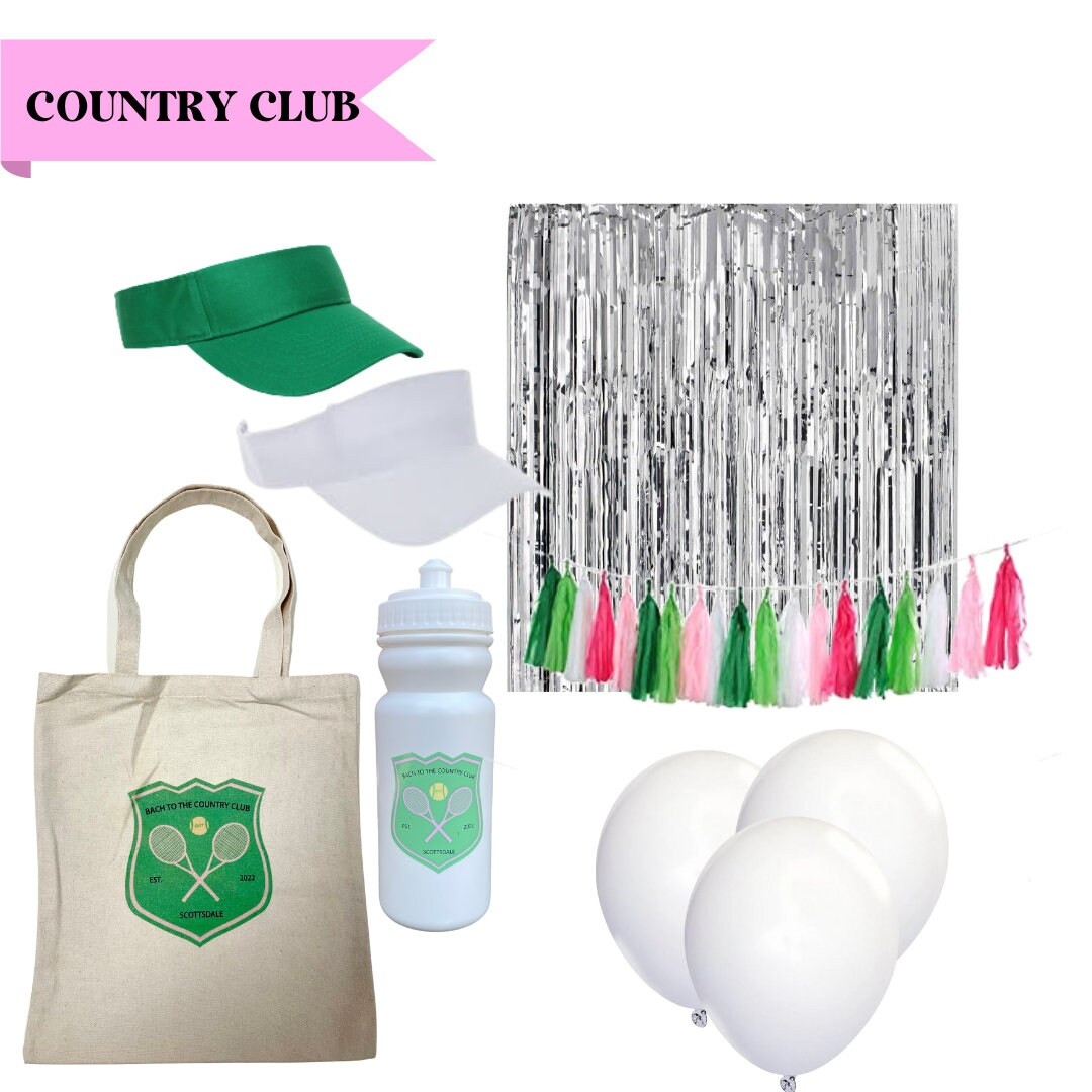 Country Club DIY Decor Kit - Etsy | Etsy (US)