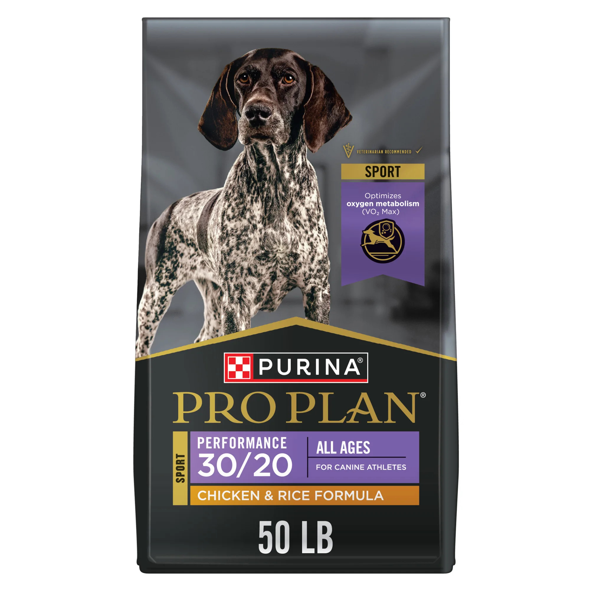 Purina Pro Plan High Protein Sport Performance 30/20 Formula Dry Dog Food, 50 lbs. | Petco