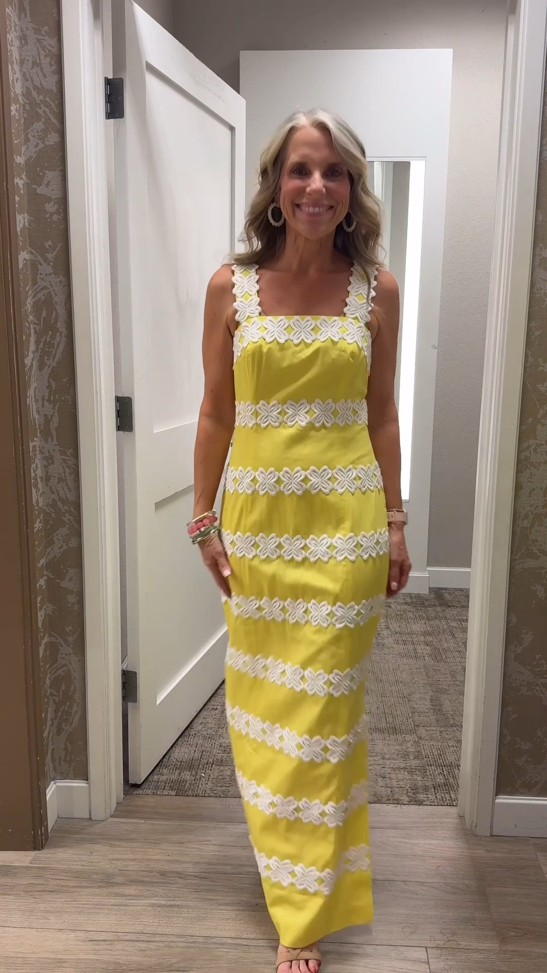 Buy the dress! Find them @Dillards Inc. 
These dresses are stunners and you’ll turn heads. Wedding guest! Resort, Cruise, special occasions. YES. I’m wearing XS/2  

#LTKOver40 #LTKWedding