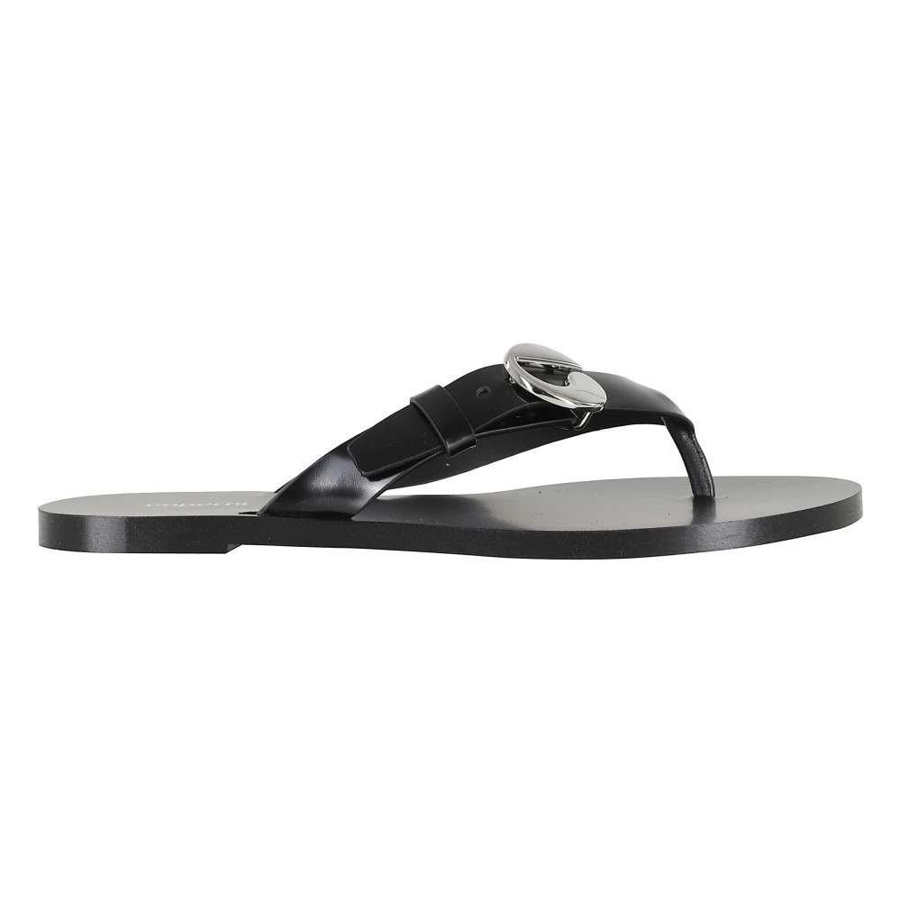 C Logo Flip Flops - female - Coperni - Flip Flops - Black - 4 UK - Shoes | Miinto UK Ltd
