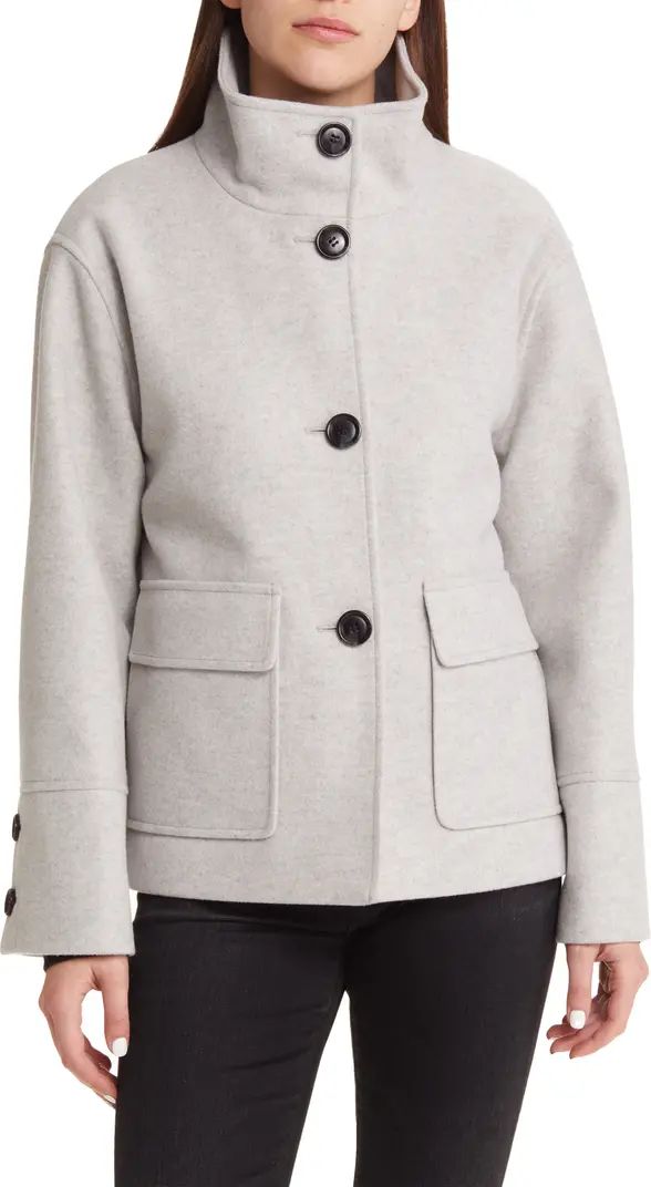 Sam Edelman Stand Collar Coat | Nordstrom | Nordstrom