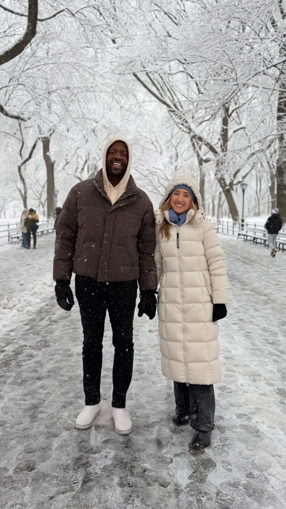 Snowy wonderland in NYC ❄️ 

#LTKHoliday 

#LTKSeasonal