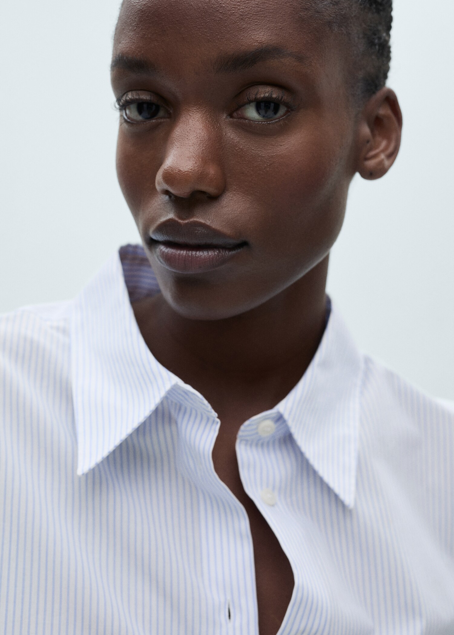 Regular cotton lyocell-blend shirt | MANGO (UK)