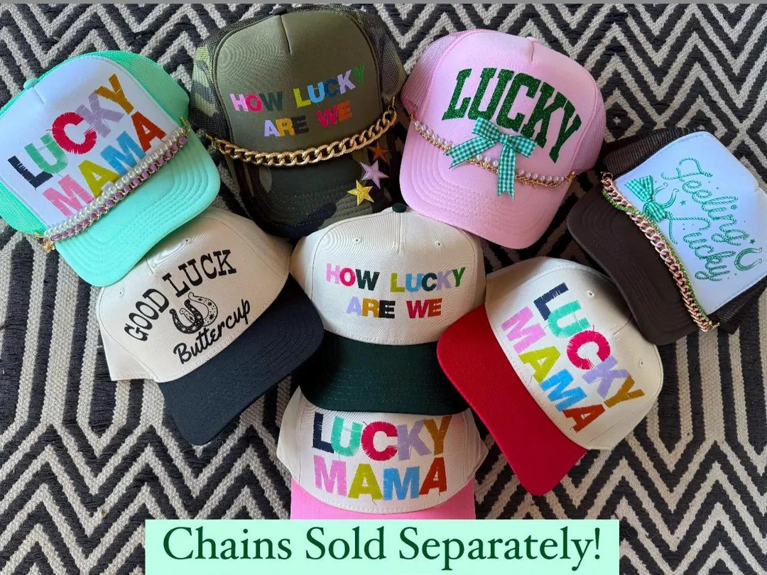 Happystack St Patrick’s Trucker Hat, Custom Trucker Hat, Mama Trucker Hat, Lucky Trucker Hat - ... | Etsy (US)