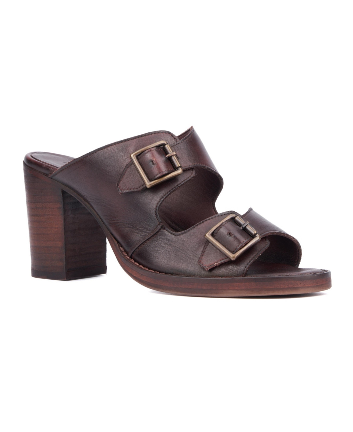 Women's Lidia Heel Sandal - Brown | Macy's