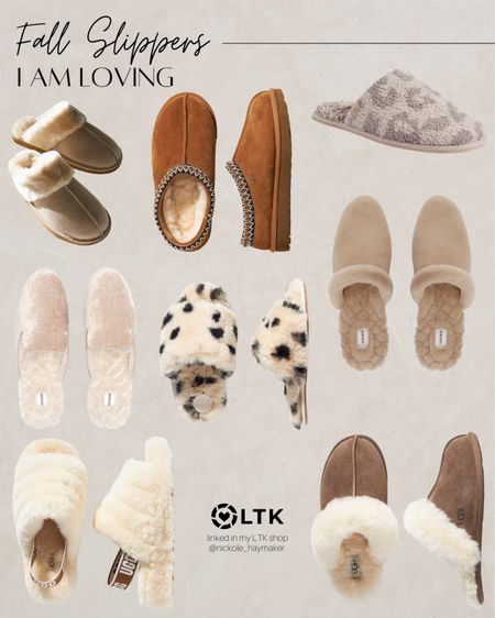 Give me all the slippers!!! All of these are under 100 and so cute/trendy this year. #slippers #uggs #ltkfall #fallfashion 

#LTKSeasonal #LTKunder100 #LTKHoliday