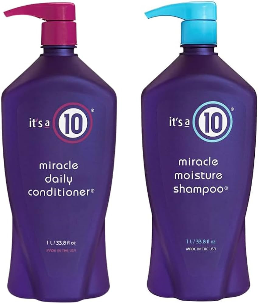 It's A 10 Miracle Moisture Shampoo 33.8 Oz & Daily Conditioner 33.8 Oz Duo. | Amazon (US)