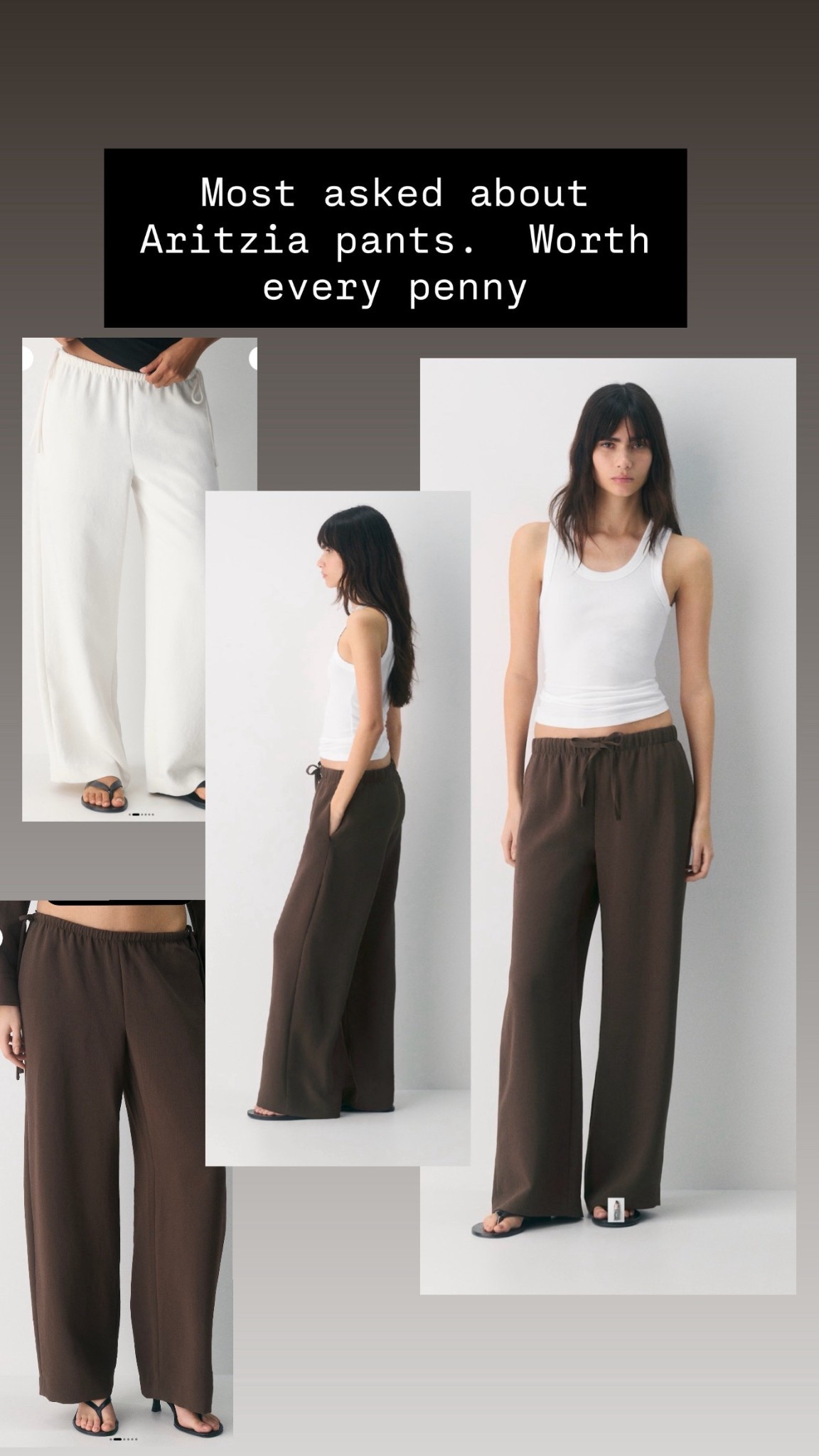 Wrinkle free
Great quality
Workwear 
Wide leg pants
