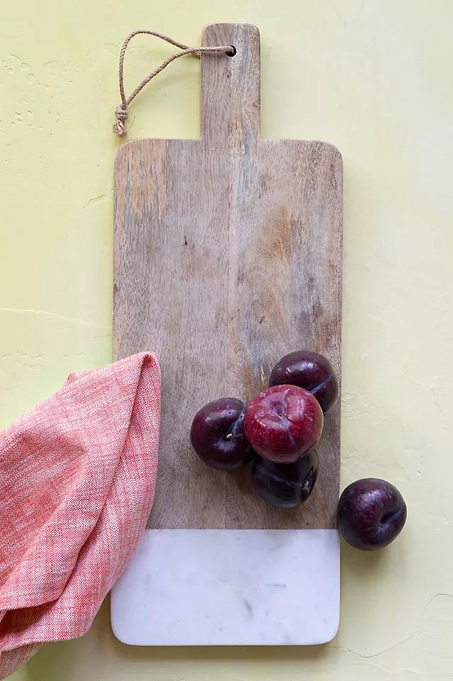 Marble Edge Serving Board | Anthropologie (US)