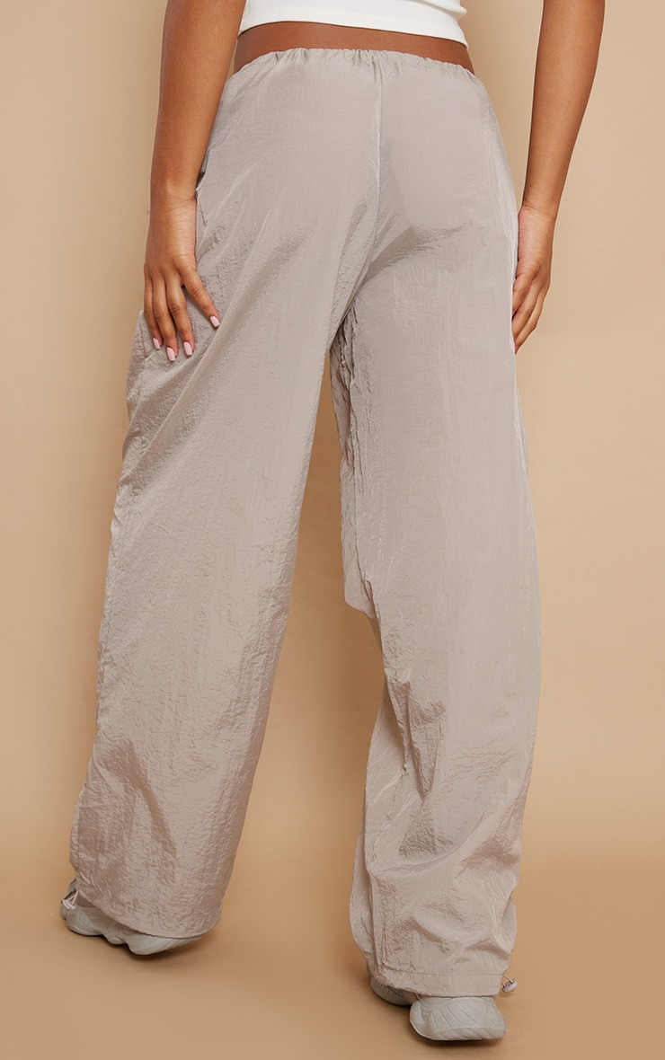 Stone Lightweight Parachute Toggle Cargo's | PrettyLittleThing US