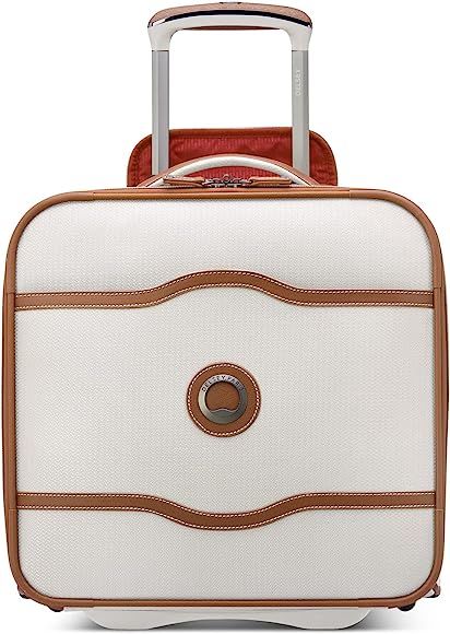 DELSEY Paris Chatelet 2.0 Softside Luggage Under-Seater with 2 Wheels, Angora, Carry-on 16 Inch | Amazon (US)