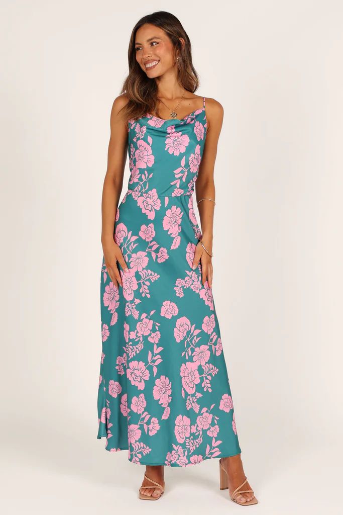 Amalthea Maxi Dress - Green Floral | Petal & Pup (US)