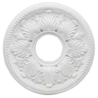 Westinghouse Bellezza 14 in. White Ceiling Medallion 7775000 | The Home Depot