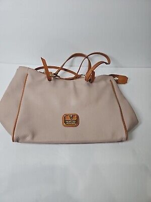 valentina made in italy blush/tan leather purse  | eBay | eBay US