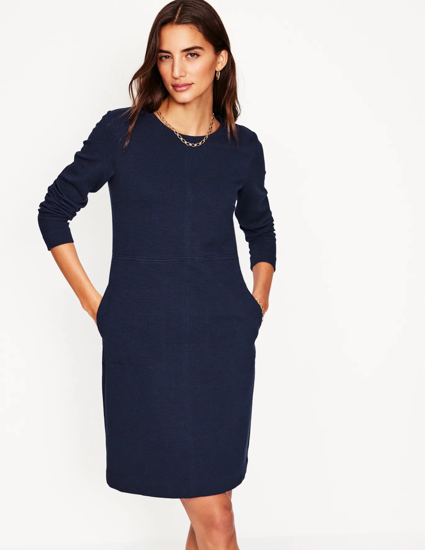 Cornelia Ottoman Shift Dress | Boden (US)