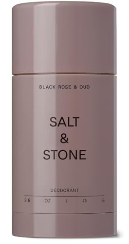 SALT & STONE Deodorant | Extra Strength Natural Deodorant for Women & Men | Aluminum Free with Seaweed Extracts, Shea Butter & Probiotics (Black Rose & Oud) | Amazon (US)