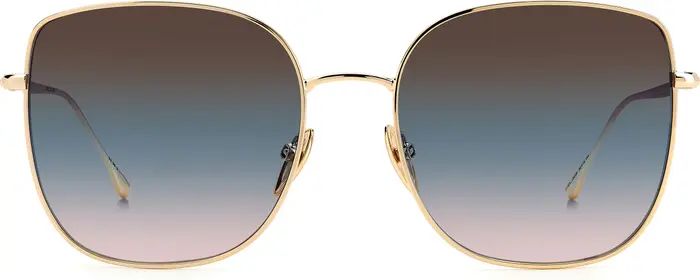 58mm Gradient Square Sunglasses | Nordstrom